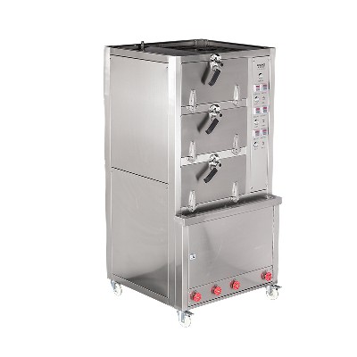 High speed multifunctional three door electric steaming oven